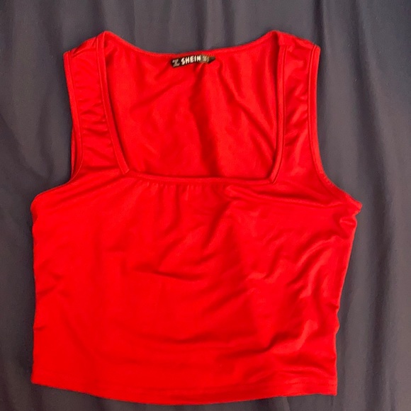 SHEIN Tops - Red Tank Top